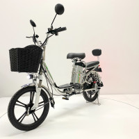 Электробайк GreenCamel Транк 18 V8 PRO (R18 500W 60v10Ah) рама алюминий, гидравл. тормоз, 2х подвес